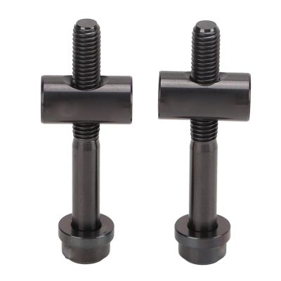 OUKENS 2 PCS M5 X 40mm Bike Seatpost Screw, Seat Post Fixing Screw Bike DIY Replacement Parts,Bicycle Fixing Screw for Road Bike Mountain Bike (Black)