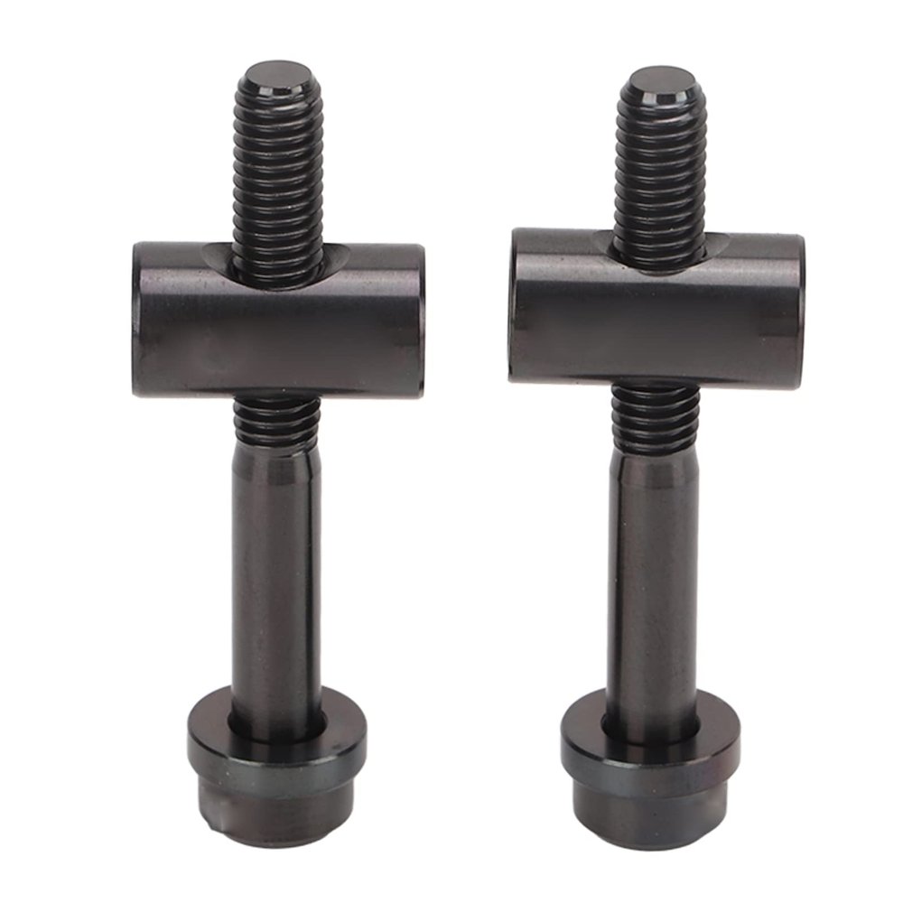 OUKENS 2 PCS M5 X 40mm Bike Seatpost Screw, Seat Post Fixing Screw Bike DIY Replacement Parts,Bicycle Fixing Screw for Road Bike Mountain Bike (Black)