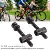 OUKENS 2 PCS M5 X 40mm Bike Seatpost Screw, Seat Post Fixing Screw Bike DIY Replacement Parts,Bicycle Fixing Screw for Road Bike Mountain Bike (Black) view 3