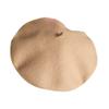 Classic French erets for Baby Girls Solid Wool Blend Artist eanie Cap Toddler Winter Warm Beret (Beige, One Size) view 1