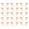 15 Pairs Cosplay Fairy Pixie Elf Ears, Soft Ears for Party Dress Up, Costume Masquerade Accessories, Halloween Elven Vampire Fairy Ears, Medium Style view 1