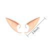 15 Pairs Cosplay Fairy Pixie Elf Ears, Soft Ears for Party Dress Up, Costume Masquerade Accessories, Halloween Elven Vampire Fairy Ears, Medium Style view 2