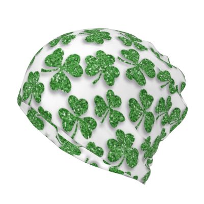 ASYG Funny St.Patrick's Day Multifunction Beanie Hats for Men Women Shamrock Hat Warm Winter Knit Hats Cap Unisex