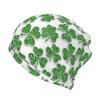 ASYG Funny St.Patrick's Day Multifunction Beanie Hats for Men Women Shamrock Hat Warm Winter Knit Hats Cap Unisex view 1