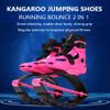EvikoO Kangaroo Jump Shoes for Running and Jumping, Adjustable Adult Teen Kids Fitness Jumping Shoes Bounce Boots, (Color : Pink+Black, Size : XX-Large) view 2
