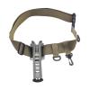 Fishing Waist Belt Rod Holder with Portable Pole Inserter, Boat Fishing Equipment, Stand up Harness Waist Rod Pole Holder Waist Wading Belts (Green) view 1