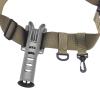 Fishing Waist Belt Rod Holder with Portable Pole Inserter, Boat Fishing Equipment, Stand up Harness Waist Rod Pole Holder Waist Wading Belts (Green) view 4