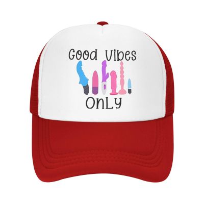 Funny Toy Trucker Hat Unisex Adult Hats Adjustable Cap for Men and Women Classic Fishing Caps Red