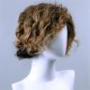 Mens Wigs Golden Short Curly Cosplay Wig Halloween Costume Wigs Layered Fluffy Hairpiece False Wig view 2