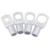 SC25-6 25-8 25-10 25-12 Copper Cable Lug Kit Bolt Hole Tinned Cable Lugs Terminals Copper Nose Wire Connector (Color : SC25-6, Size : 10PCS) view 1