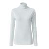 Thermal Underwear for Women Fleece Lined Cold Weather Base Layer Mock Neck Long Sleeve Top Slim Fit Thermal Shirts view 3