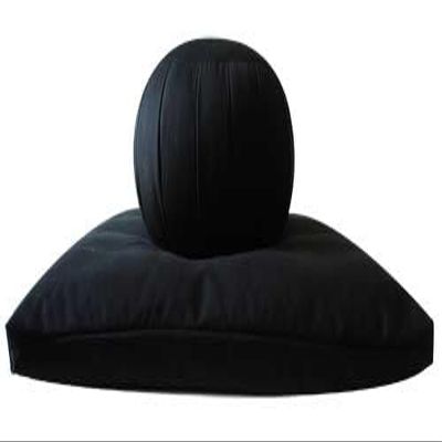 Kapok Zafu and Large Zabuton Meditation Cushion Set (2pc) (Cinnamon)