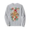 Family Matching Christmas Gingerbread Cookie Baking Crew Sweatshirt view 1