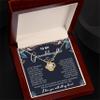 To My Granddaughter Necklace From Grandma, Granddaughter Gift From Grandpa, Granddaughters Necklace With Message Card And Gift Box, Graduation Anniversary Christmas Birthday Gifts For Granddaughters view 4