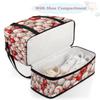 Baseball Design Sport Ball Travel Duffel Bag with Foldable Shoe Compartment Shoulder Tote Travel Weekend Bag Sports Gym Overnight Bags view 4