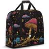 Magic Mushroom Galaxy Travel Duffel Bag with Foldable Shoe Compartment Shoulder Tote Travel Weekend Bag Sports Gym Overnight Bags view 1