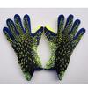 PLbSe Soccer Goalkeeper Gloves Goalie Training Gloves Strong Grip Anti-Slip and Breathable for Adults and Children (Green,10) view 3