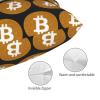 Augenstern Zippered Bed Pillow Protector Original-Bitcoin-Logo-Symbol Decorative Throw Pillow Cover Pillowcase Encasement 20"X30" view 3