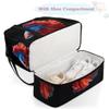 Animal Fighting Fish Travel Duffel Bag with Foldable Shoe Compartment Shoulder Tote Travel Weekend Bag Sports Gym Overnight Bags view 4