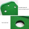 XPLKQXE Foldable Golf Hitting Mat, Artificial Turf Golf Putting Pad, Golf Hitting Training Aids, Portable Golf Chipping Game Training Aids Home Backyard Office (Color : Green-118.1x39.4in, Size : 8p view 2