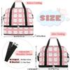 Cartoon Cute Cat Travel Duffel Bag with Foldable Shoe Compartment Shoulder Tote Travel Weekend Bag Sports Gym Overnight Bags view 2