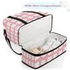 Cartoon Cute Cat Travel Duffel Bag with Foldable Shoe Compartment Shoulder Tote Travel Weekend Bag Sports Gym Overnight Bags view 4