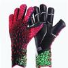 PLbSe Soccer Goalkeeper Gloves Goalie Training Gloves Strong Grip Anti-Slip and Breathable for Adults and Children (Red Green,9) view 1