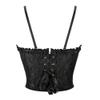 FGSS Bustier-Corset Crop-Tops for Women - Spaghetti-Strap-Corset-Bustier Top for Night-Out-Club-Party view 2
