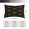 Augenstern Zippered Bed Pillow Protector Arizona-State-Flag-Gold Decorative Throw Pillow Cover Pillowcase Encasement 14"X20" view 2