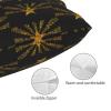 Augenstern Zippered Bed Pillow Protector Arizona-State-Flag-Gold Decorative Throw Pillow Cover Pillowcase Encasement 14"X20" view 3