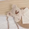 Baby Winter Hat Cute Bear Toddler Earflap eanie Warm Knit Cap for Kids Boys Girls Sherp Lined Cute (Beige, One Size) view 2