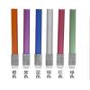 HexEh Metal Color Rod Single-Ended Pencil Extender Pencil Extender Pencil Receiver Brush Extension Rod Pencil Cover, red view 2