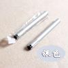 HexEh Metal Color Rod Single-Ended Pencil Extender Pencil Extender Pencil Receiver Brush Extension Rod Pencil Cover, red view 3