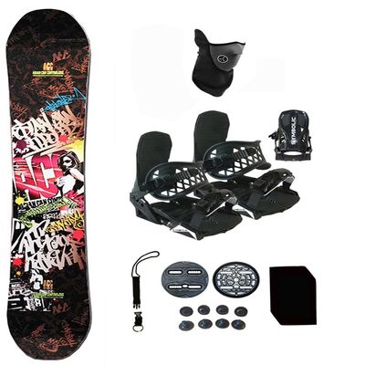 Symbolic Acc 152cm Blemish Snowboard and Black Bindings Package Leash, Stomp, Mask Mens Womens (152-BLEM-Rockr+Lrg Binding(M 9-13) ac19)