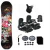 Symbolic Acc 152cm Blemish Snowboard and Black Bindings Package Leash, Stomp, Mask Mens Womens (152-BLEM-Rockr+Lrg Binding(M 9-13) ac19) view 1