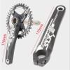 MDybf 170mm Mountain Bike Crankset Hollow Integrated MTB Crank Arm Set 104/64BCD 32T/34T/36T/38T Chainring with view 2