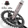 MDybf 170mm Mountain Bike Crankset Hollow Integrated MTB Crank Arm Set 104/64BCD 32T/34T/36T/38T Chainring with view 3