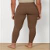 ODODOS 2-Pack Buttery Soft Lounge Yoga Leggings for Women 7/8 Length 25" High Waist Yoga Pants, Black+Brunette, X-Large view 3