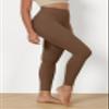 ODODOS 2-Pack Buttery Soft Lounge Yoga Leggings for Women 7/8 Length 25" High Waist Yoga Pants, Black+Brunette, X-Large view 4