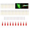 NUEAYMS 50 Pcs Fishing Fluorescent Light Stick Rod Tip Glow Sticks Night Fishing Small Glow Sticks Lightstick Replacement Night Fishing Green Fluorescent Light view 4