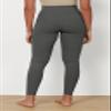 ODODOS 2-Pack Buttery Soft Lounge Yoga Leggings for Women 7/8 Length 25" High Waist Yoga Pants, Black+Charcoal, XX-Large view 3
