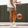 BOOMLEMON Mens Mesh Graphic Print Shorts Casual Workout Cool Shorts Gym Basketball Running Short Pants(Dots Green M) view 2