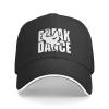 Break Dance Sandwich Baseball Hat Unisex Leisure Adjustable Sandwich Baseball Hat Black view 2