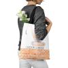 YUKILUKA Cute Watercolor Excavator Digger Canvas Tote Bag For Women School Grocery Bag Cotton Cloth Beach Totes Gift For Kids Girl view 3