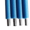 4X Trampoline Poles Railing Fence Replace with Screws Trampoline Accessories Trampoline Pole Cover Steel Pipe for Fitness, 47.5cm view 3