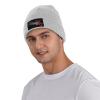 Fwoeqiz Chainsaw-Chain-Cut-Danger-Equipment Winter Beanie Hat Men Womengray Knit Slouchy Beanies Skull Warm Cap view 4