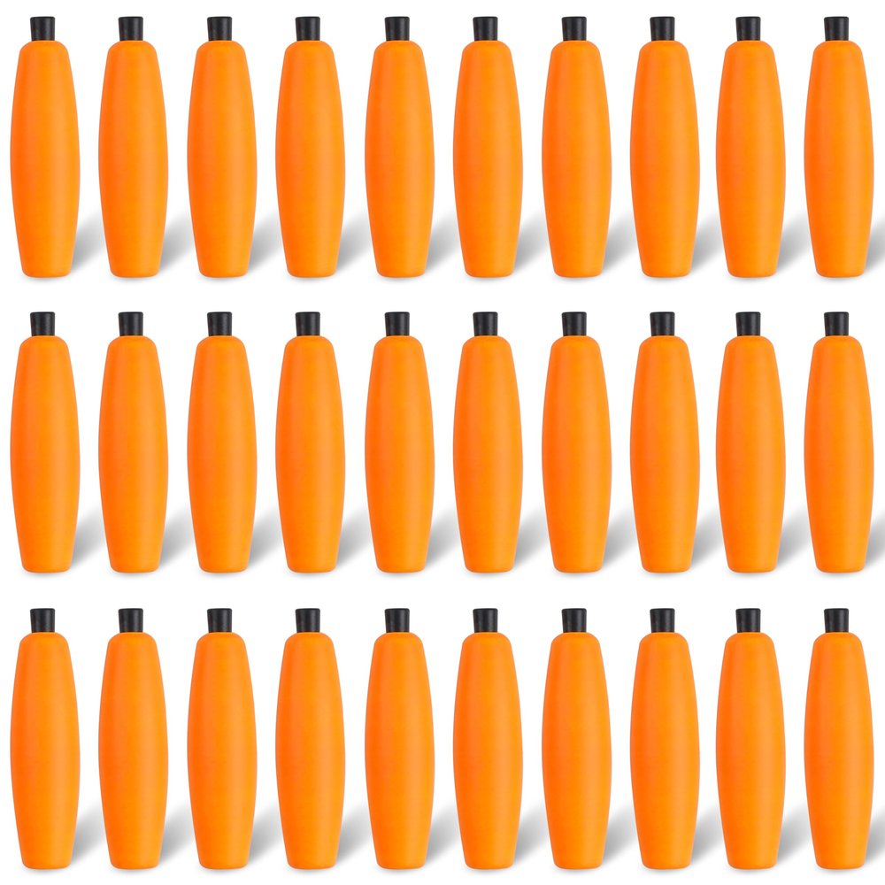 SILANON Peg Floats Fishing Bobbers,Foam Cigar Fishing Floats Bobbers Catfish Floats Slip Fishing Cork Bobbers with Pipe Plug for Catfish Santee Rig Freshwater Saltwater Fishing