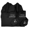 Regamor Embroidered Matching Couple Hoodies Boyfriend and Girlfriend I Love My Girlfriend Couple Christmas Valentine 7 view 1