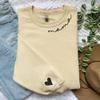 Regamor Mama Crewneck Sweatshirt - Mother's Day Mom Clothes, Custom Embroidered Sand Sweatshirt view 3