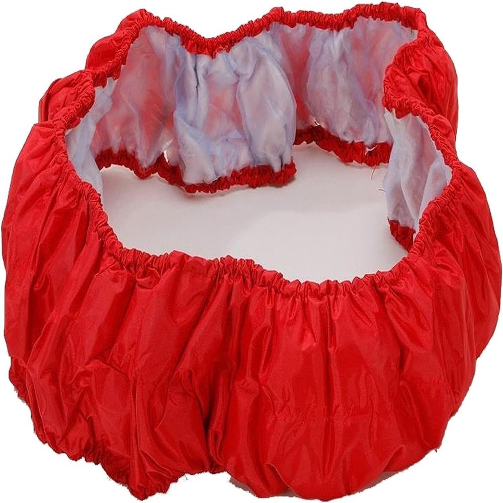 MaiBuL Trampoline Replacement Safety Pad, Waterproof Anti-Collision Protection Pad (Color : Red, Size : 54inches)